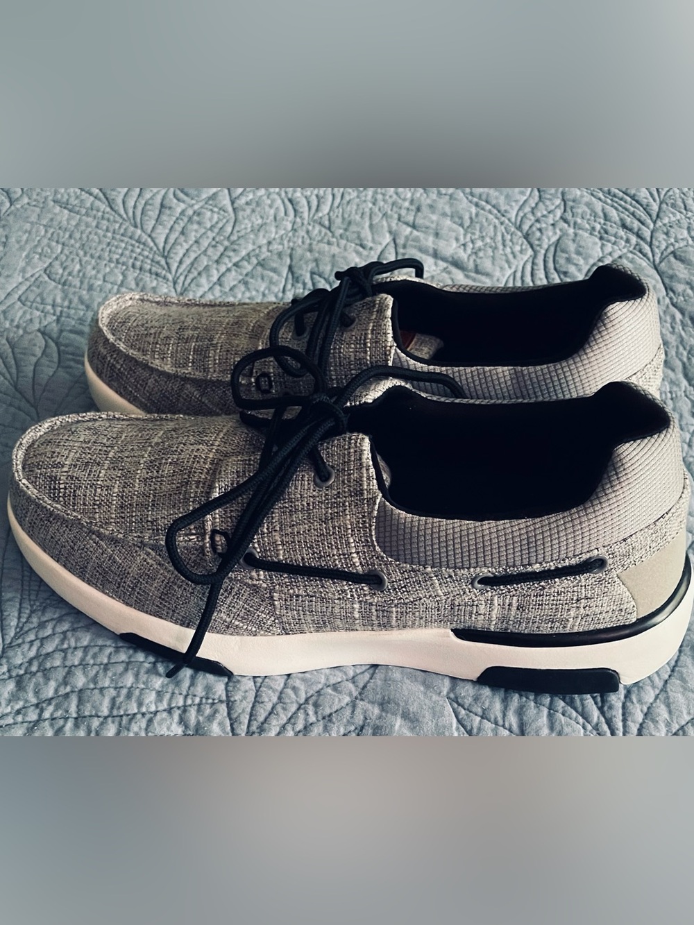 OrthoComfoot Lace-up Canvas Casual/Deck Shoes                
Men’s Size46 (12US